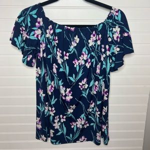 Small Off Shoulder Floral Top